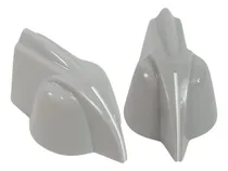Comprar Kit 2 Botão Knob Potenciômetro P\u002F Amplificadores Cinza