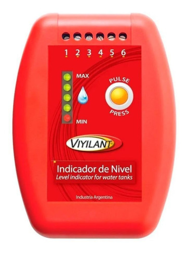 Imagen 1 de 7 de Medidor Nivel Tanque Agua Sensor Indicador Agua Viyilant