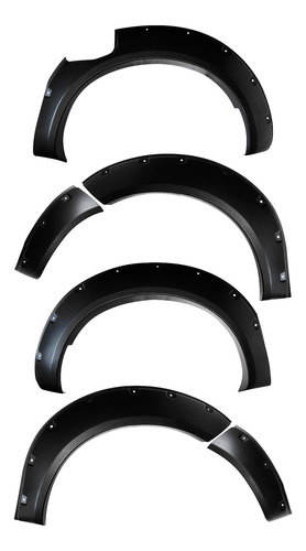 Fenders Spaco Plástico Nissan Np300 2015 - 2020 Negro