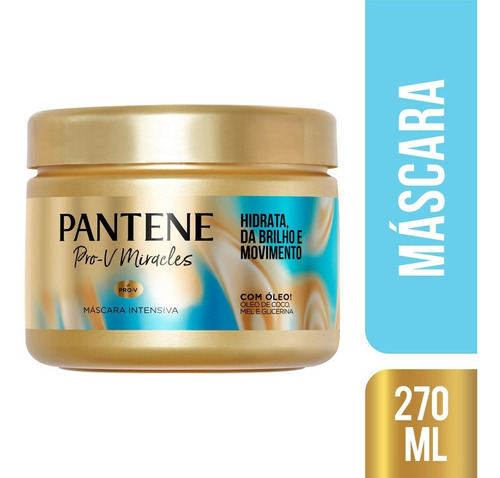 Máscara Intensiva Hidratação Pro-v Miracles Pantene 270g