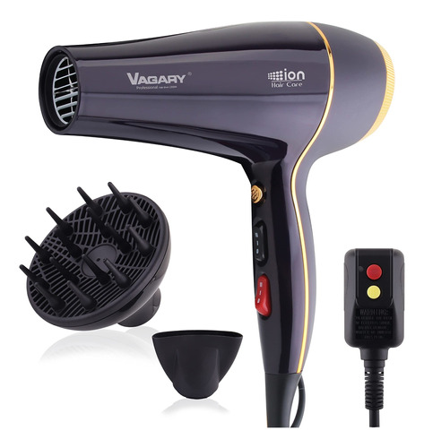 Vagary Secador De Pelo Profesional De Salón De 2200 W, Secad