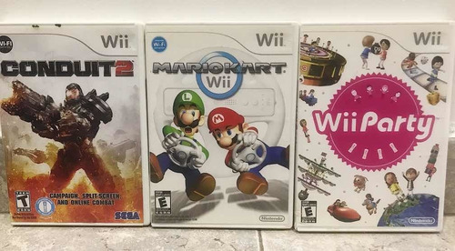 Nintendo Wii+ Accesorios + 3 Juegos Originales