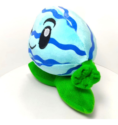 Imagen 2 de 3 de Peluche Plantas Zombies Melonpulta Sandia Azul Frio Envío