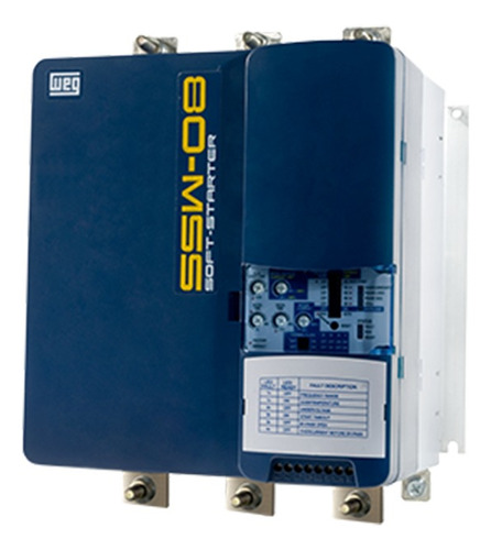 Soft Starter Ssw08 130a 50cv 220v/ 75cv 380v/ Weg 10803090