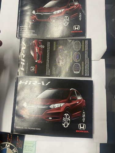 Manual Proprietário Original Honda Hr-v 2016/19 Com Capa (Usado)