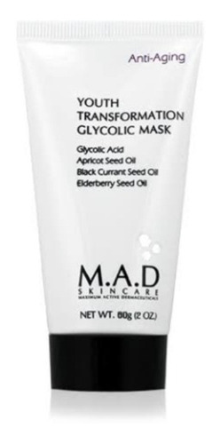 M.a.d Anti-aging Youth Transformation Glycolic Mask 60g