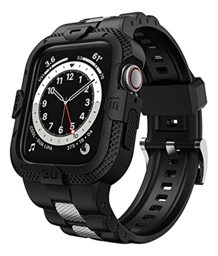 Malla Para Apple Watch Series 9 8 7 45mm/44mm/42mm Negro