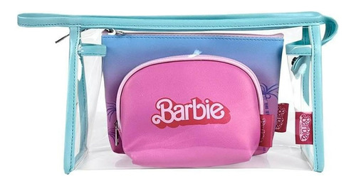 Set De 3 Cosmetiqueras De Varios Tamaños - Barbie The Movie 