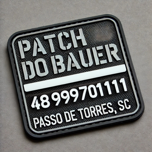 Fabricação De Patch Chaveiro Emborrachado