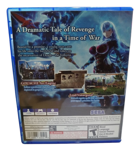 Valkyria Revolution Original Ps4 C/ Cd Soundtracks (Usado)