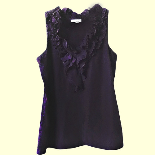 Blusa Morada Sin Mangas New York Company