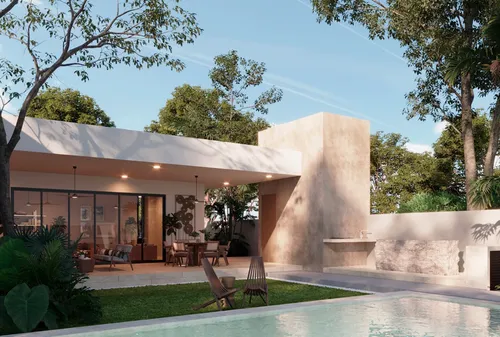Casa Equipada (930) En Venta En Privada Dzidzil-há