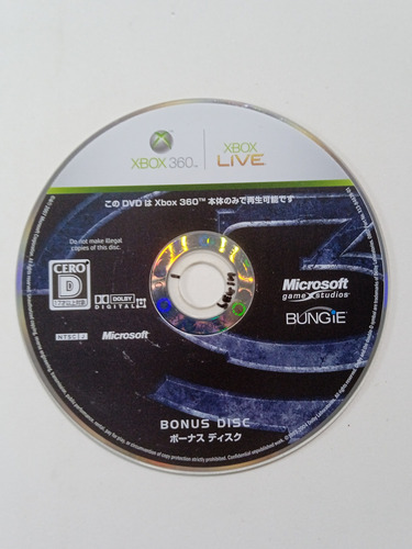 Halo 3 Limited Collector's Edition Original P/ Xbox 360