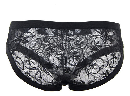 Ropa Interior De Hombre Con Correa De Encaje Completo Transp
