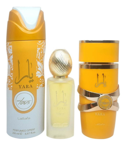 Set De Fragancia Lattafa Yara Tous Para Mujer: Eau De Parf D