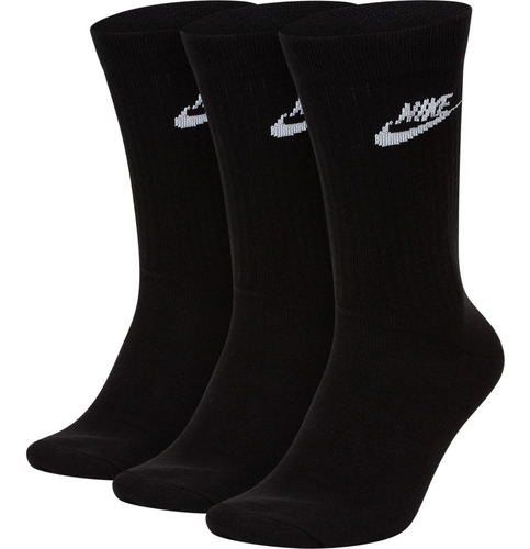Meia Nike Sportswear Everyday Essential Cano Alto - 3 Pares