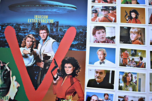 V, Invasion Extraterrestre Serie: Set Completo A Pegar