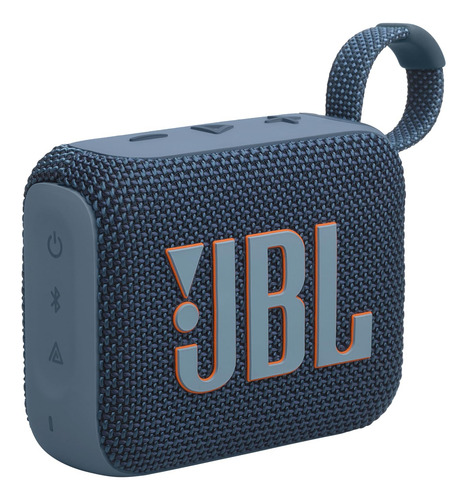 Bocina Jbl Go 4 Azul Portátil Resistente Al Agua Bluetooth
