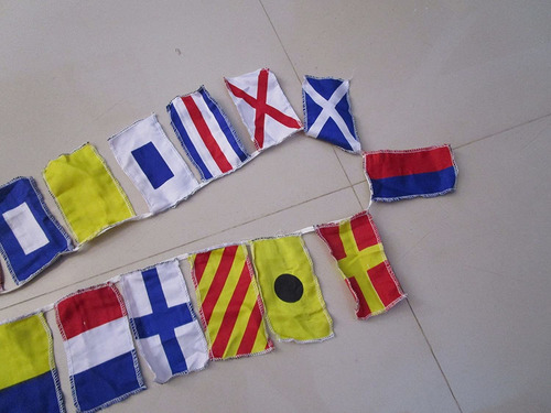 Bandera De Señal Marítima Internacional - 26 Banderas Buntin