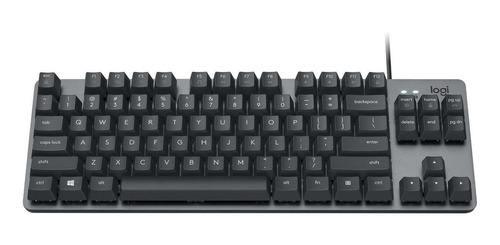 Imagen 1 de 4 de Teclado Logitech K835 TKL QWERTY GL Blue Clicky español España color negro