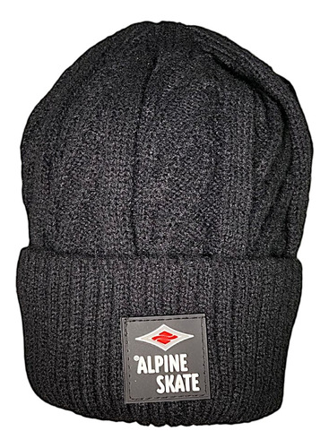 Gorro Alpine Skate Original Hombre Invierno 16892 Negro