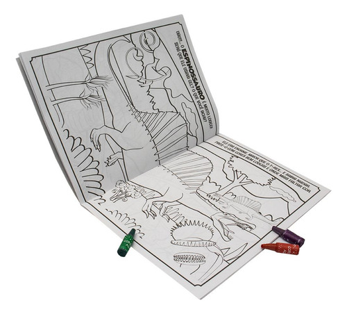 Livro Cores Em Ação Ii: Dinossauros, De Todolivro (), Shutterstock (ilustrador). Editorial Brasileitura, Capa Mole, Edição 1 Em Português, 2024