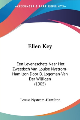 Libro Ellen Key: Een Levensschets Naar Het Zweedsch Van L...