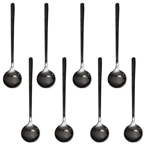 Paquete De 8 Cucharas De Espresso De Acero Inoxidable N...