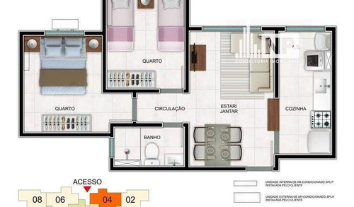 Imagem 14 de 21 de Compre Seu Apartamento Em Jaboatão Com Parcelas Menores Que Um Aluguel!! - Mrv03