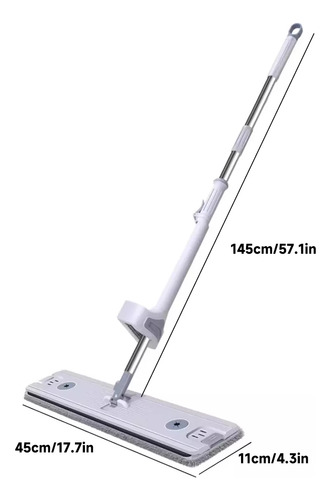 Trapeador Auledio Mops Microfibra 360° Con Repuesto