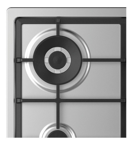 Combo Candy Horno Electrico Fcp605x + Anafe A Gas Chg6brwpx Color Plateado