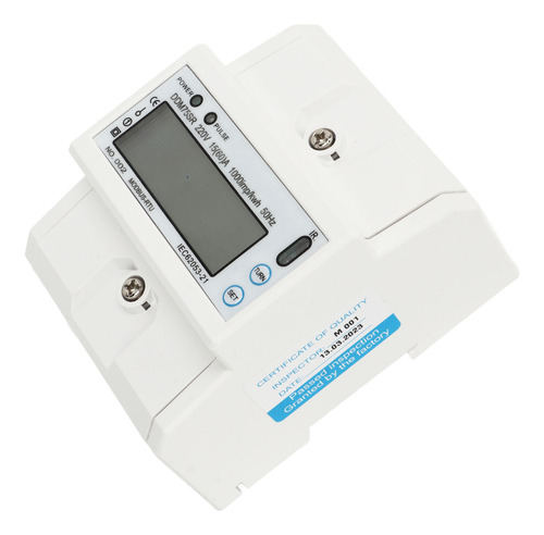 Medidor De Energía Monofásico Digital Eléctrico Lcd Kwh Vatí