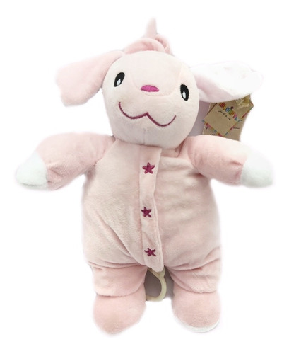 Conejo Peluche Musical A Cuerda Bebe 23 Cm - Sheshu Toys