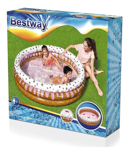 Pileta Inlfable 3 Aros Sundae 160x38 Cm Bestway Art 51144