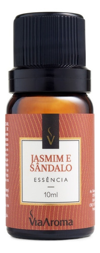 Essência Jasmim E Sândalo 10ml - Via Aroma