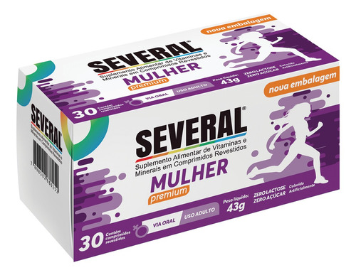 Polivitamínico Mulher Premium - 30 Comp - Original