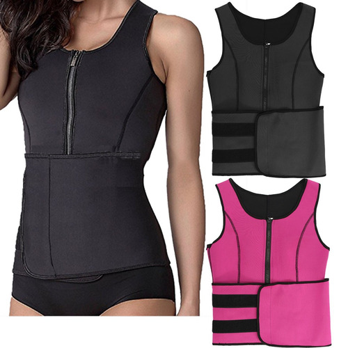 Imagen 8 de 9 de Conjunto Deportivo Modelador Reductor Con Cierre Y Velcro Cs
