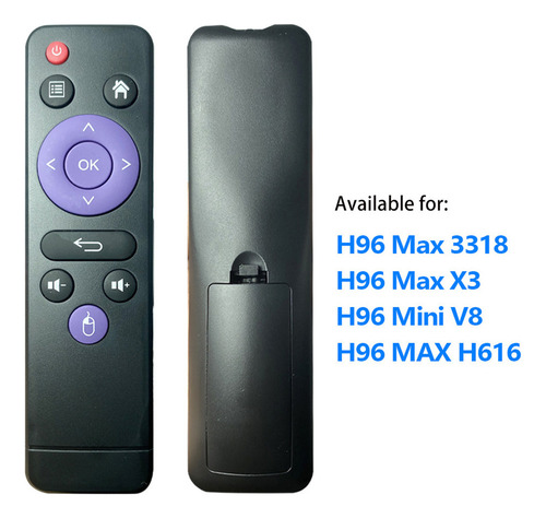 Para Control Remoto Smart Tv Ir Para Televisor H96 Max Rk331
