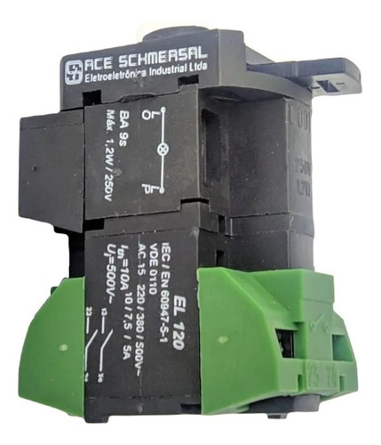 Kit 2 Un. Botão Vm C2 36/13 + El120 + S1ls/13 Ace Schmersal