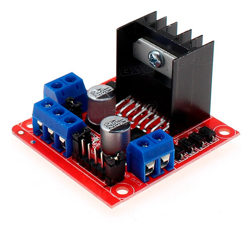 Driver Motor Ponte H Dupla L298n Automação Para Arduino