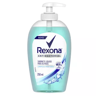 Sabonete líquido Rexona Limpeza Profunda Antibacterial em líquido 250 ml