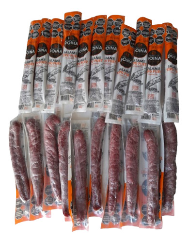 Salame Fuet Doina 1 Kg Envasado Al Vacío (7 Unidades)