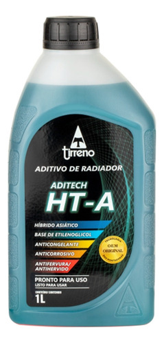 Tirreno Azul Aditivo Radiador Pronto Uso Coolant Extended 