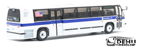 Autobús Escala 1/87 Tmc Rts Transit Bus New York Mta 87-0395
