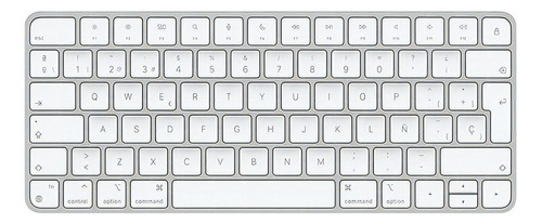 Apple Magic Keyboard 2 Español Silver Idioma Español Latinoamérica Color Del Teclado Blanco