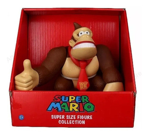 Figura De Coleccion De Mario Bros, Gran Tamaño Donkey Kong