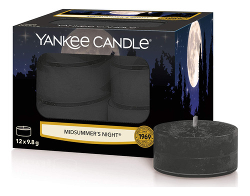 Velas Perfumadas Con Luz Yankee De Té | Noche De Verano | 12