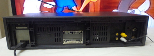 Video Cassete Panasonic Nv-sd-465- Usado - Funcionando Preto (Usado)