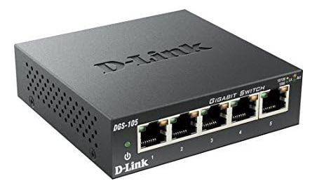 Conmutador Ethernet D-link Dgs-105 De 5 Puertos Gigabit No A