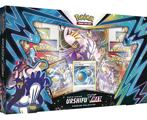 Caja De Colección Pokémon: 8 Paquetes Rapid Strike Urshifu V
